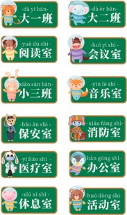 幼儿园班级牌