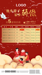 返乡置业海报