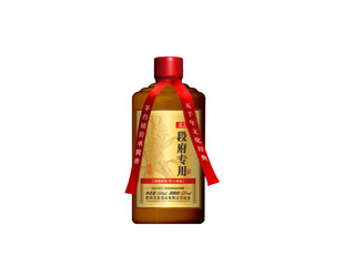 酒瓶贴图效果图样机
