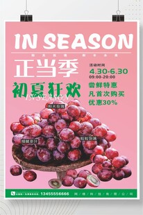 葡萄海报
