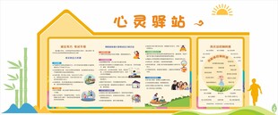 心理咨询室文化墙