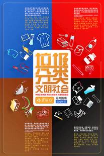 垃圾分类海报