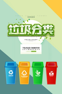垃圾分类海报