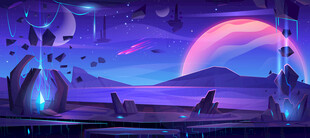 外太空背景