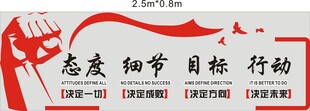 励志标语  态度决定一切