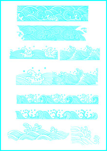 浪花适量图