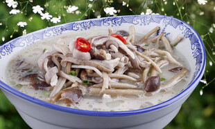 茶树菇焖肚条