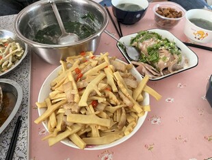 竹笋炒肉 