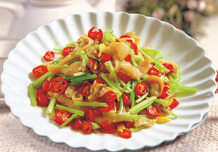小炒羊肚