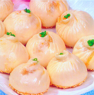 芝麻葱煎包