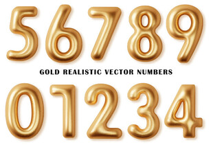 3d金属数字