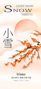 小雪海报