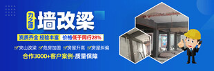 建筑材料墙改梁海报展板大图