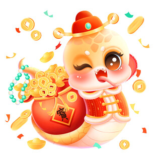 蛇年吉祥物
