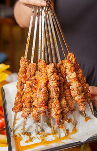 烤肉串 烧烤 