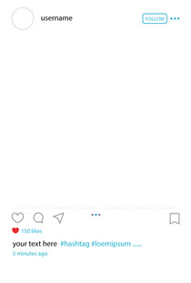朋友圈打卡相框模板