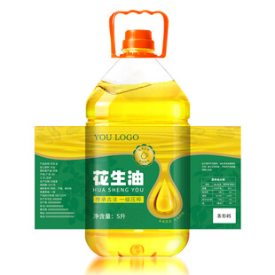 花生油标签