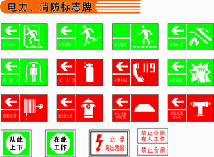 消防标识牌