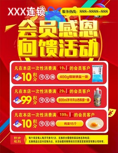 菜店连锁店积分兑换会员