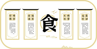 食堂文化墙