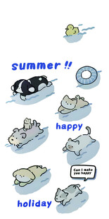 夏日游泳