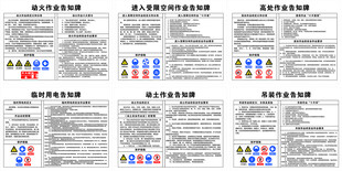 安全告知牌