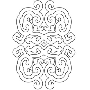 花边花纹边框底纹