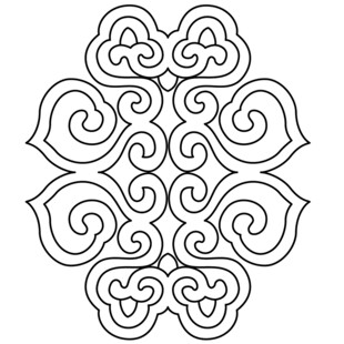 花边花纹边框底纹