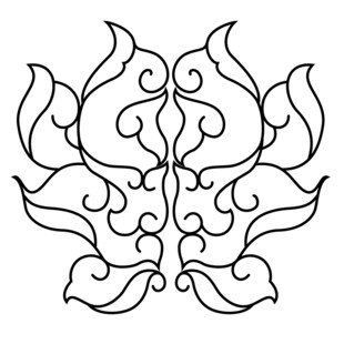 花边花纹边框底纹