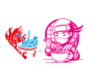 忍者吃面