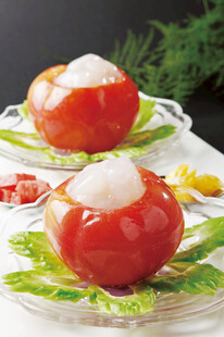 西红柿 水晶虾仁