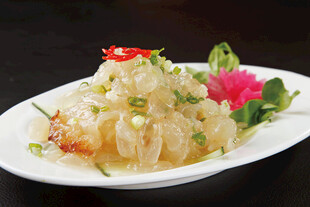 葱油蜇头