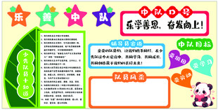 中队角版面