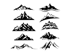 AI矢量山
