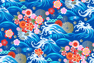 海浪背景