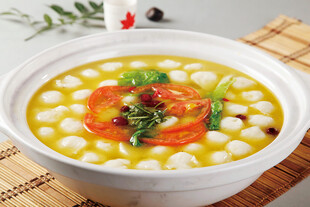 鸡汤鱼丸 