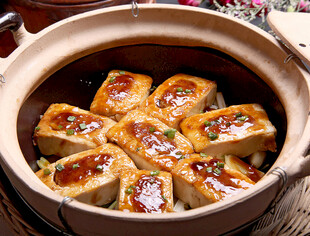 香煎豆腐 