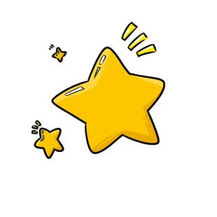 卡通星星