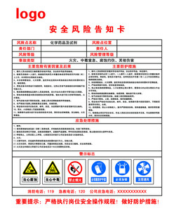 告知卡