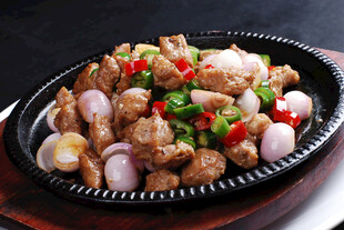 黑椒格格肉
