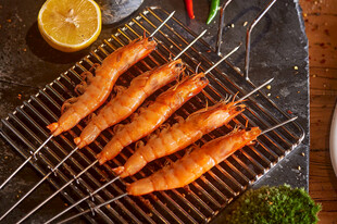 烤虾