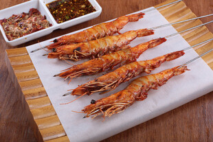 烤虾