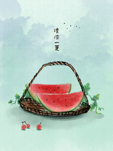  西瓜背景