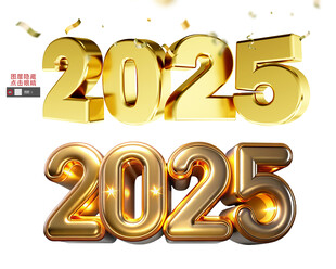 2025立体字