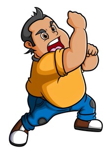 这位斗士巨人赋予超能力冲击