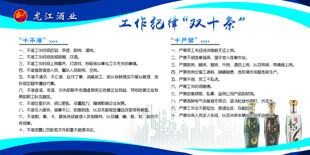 工作纪律双十条