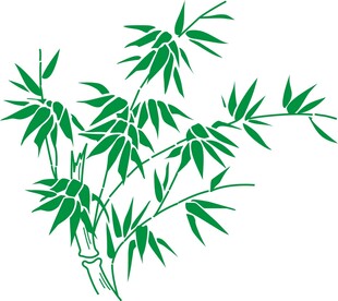 矢量竹子