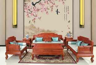 中式沙发 红木沙发