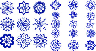 古典纹样图案花纹