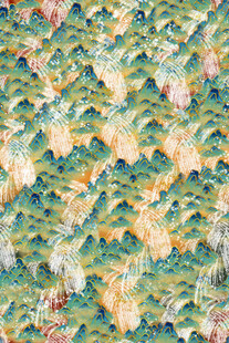 山峦碎花